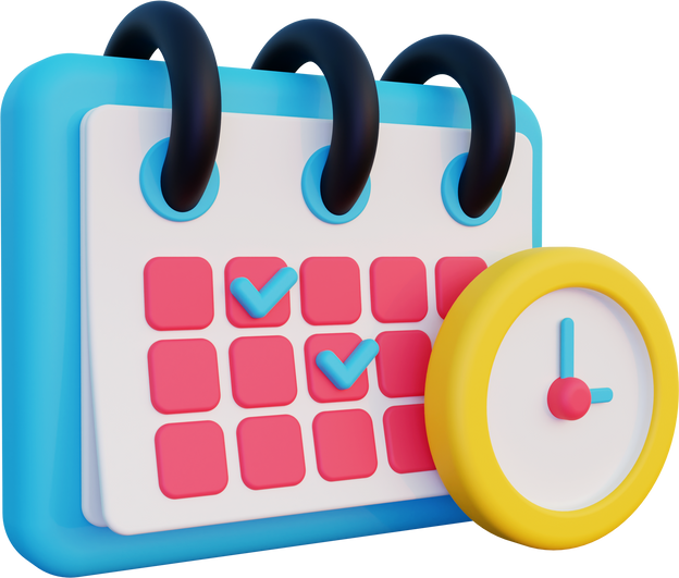 3d agenda icon